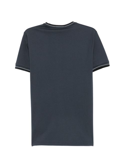 T-shirt uomo manica corta blu/grigio FRED PERRY | M158801B